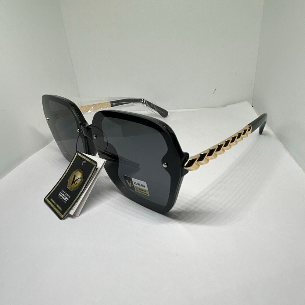VG Oversized Square Fashion Sunglasses UV400 – Designer Style – New